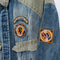 Phat Farm Military Denim Patch Jacket