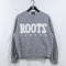 ROOTS Canada Spell Out Sweatshirt Crewneck Made in Canada