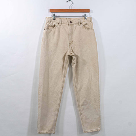 Levis 550 Orange Tab Jeans Relaxed Fit Tapered Leg
