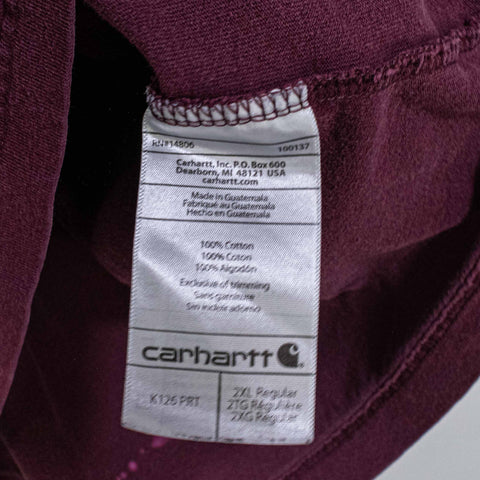 Carhartt Patch Logo Pocket T-Shirt Long Sleeve