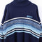 SouthPole Striped Knit Mock Neck Sweater Hip Hop