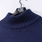 SouthPole Striped Knit Mock Neck Sweater Hip Hop