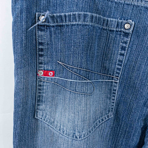 SouthPole Baggy Wide Leg Hip Hop Jeans