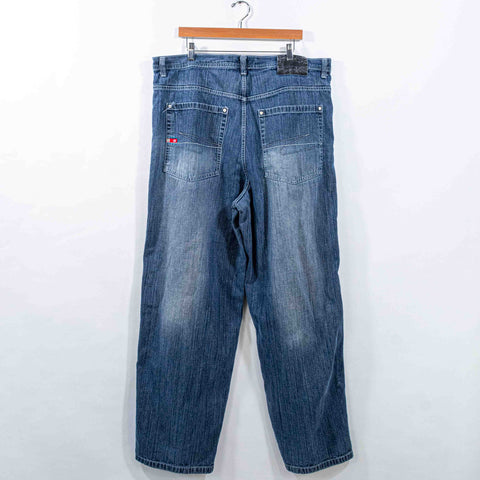SouthPole Baggy Wide Leg Hip Hop Jeans