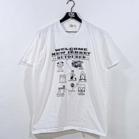New Jersey Detour T-Shirt Funny Joke