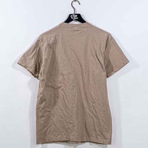 Fruit of The Loom Blank Selvedge Pocket T-Shirt Single Stitch Made in USA