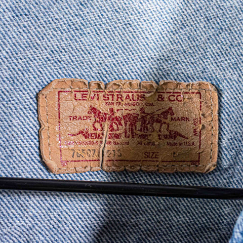 Levis 70507-0219 Denim Trucker Jacket Acid Washed