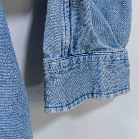 Polo Ralph Lauren Pony Blake Denim Button Shirt Distressed