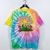 Grateful Dead Dancing Bears Sun T-Shirt Liquid Blue