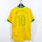 NIKE Brazil 2006 World Cup Soccer Jersey Ronaldinho Blokecore