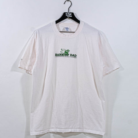 Bank of Dad Funny T-Shirt Lending Institution Crazy Shirts