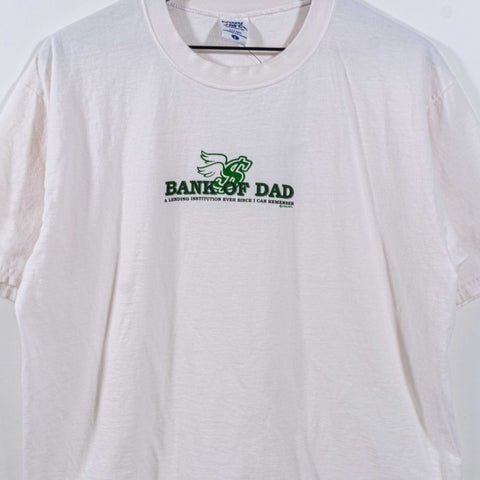 Bank of Dad Funny T-Shirt Lending Institution Crazy Shirts