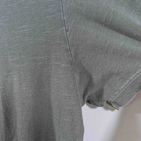 Buck Mason Slub Curved Hem T-Shirt Made in USA