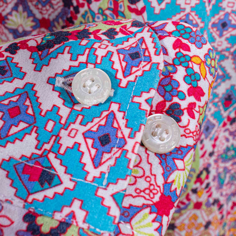 Etro Paisley Print Button Shirt Made in Italy