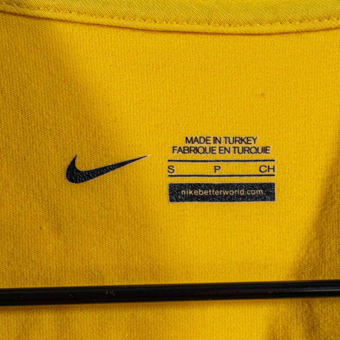 NIKE Swoosh Brazil Ringer T-Shirt Soccer Futbol Blokecore