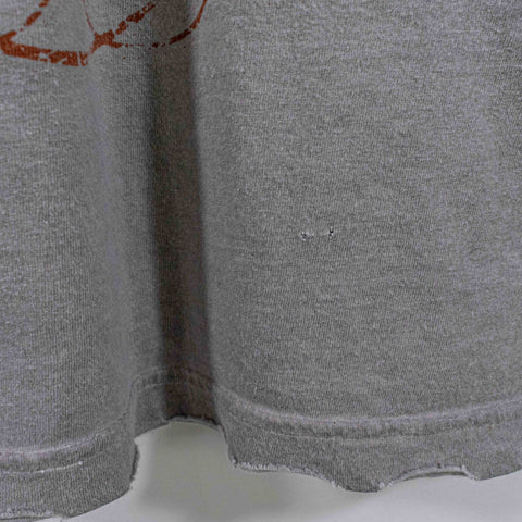 Affliction Live Fast Distressed T-Shirt Cyber Goth Thick Stitch