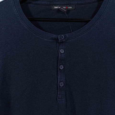 John Varvatos Henley Long Sleeve T-Shirt