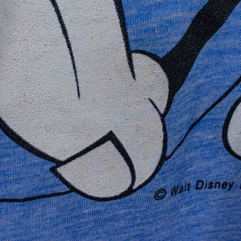 Mickey Mouse San Francisco Ringer T-Shirt Walt Disney Productions