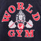 World Gym Cutoff Sweatshirt Fitness Bodybuilding