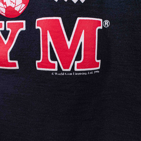 World Gym Cutoff Sweatshirt Fitness Bodybuilding