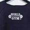 World Gym Cutoff Sweatshirt Fitness Bodybuilding