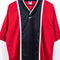 NIKE Center Swoosh Soccer Jersey Striped Blokecore