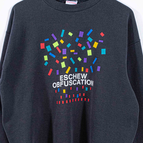 Eschew Obfuscation Art Funny Humor Sweatshirt