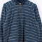 Levis Striped Zip Polo Shirt Long Sleeve