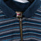 Levis Striped Zip Polo Shirt Long Sleeve