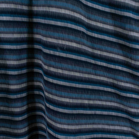 Levis Striped Zip Polo Shirt Long Sleeve