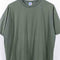 Russell Athletic Blank Green T-Shirt Made in USA Distressed