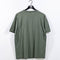 Russell Athletic Blank Green T-Shirt Made in USA Distressed