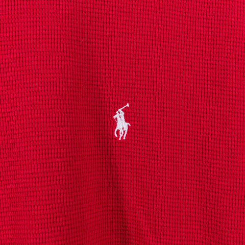 Polo Ralph Lauren Pony Waffle Thermal Long Sleeve Shirt
