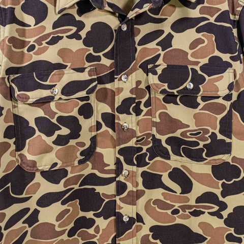 Gander Mountain Duck Camo Hunting Button Shirt