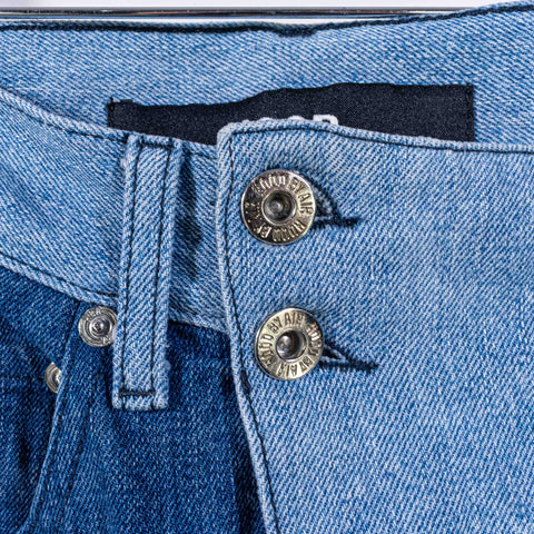 Hood By Air Moto Patch Jeans Made in Italy