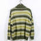 Phat Farm Striped Turtleneck Sweater Hip Hop