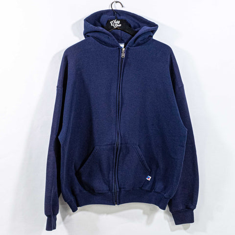 Russell Athletic Zip Hoodie Sweatshirt Blank