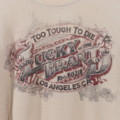 Lucky Brand Thermal Waffle Shirt Long Sleeve Mall Cyber Goth