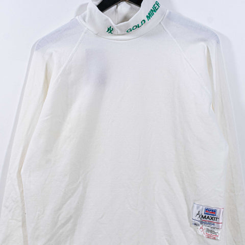 MaxIT QB-1 NFL Pro Line Mock Neck Shirt Long Sleeve Sacramento Gold Miners CFL