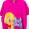 Tweety Tuff Stuff Big Print T-Shirt Looney Tunes Cartoon