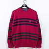 Tommy Hilfiger Crest Knit Striped Pullover Sweater