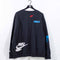 NIKE Swoosh Spell Out Logo AOP Sweatshirt