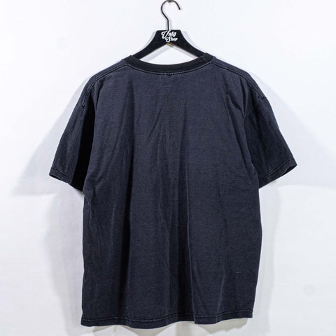 Aeropostale Center Logo Sun Faded T-Shirt Distressed