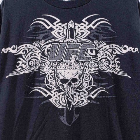 UFC Skull Tattoo T-Shirt Ultimate Fighting Championship
