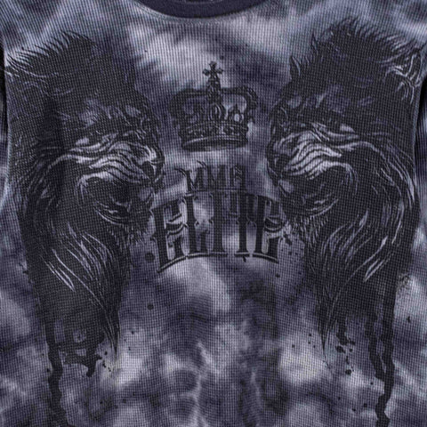 MMA Elite Lion Crown Camo Thermal Shirt Long Sleeve