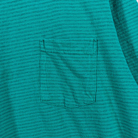 Surf Skate Striped Pocket T-Shirt Made in USA Towncraft