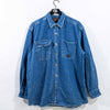 Aeropostale Spell Out Denim Shirt