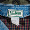 LL Bean Denim Chore Jacket Liner