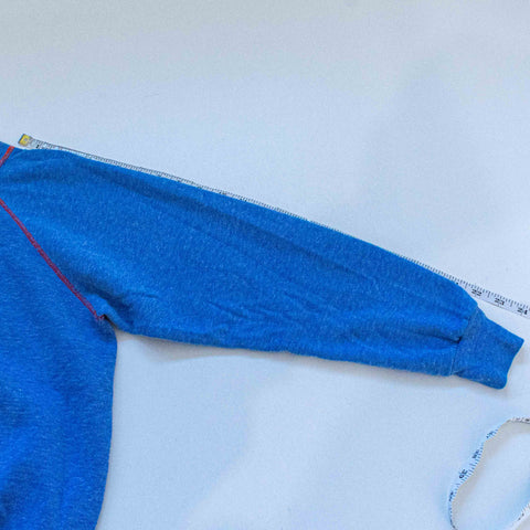 Blank Two Tone Raglan Sweatshirt