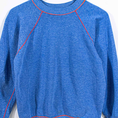 Blank Two Tone Raglan Sweatshirt